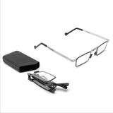 🔥Last Day Promotion 50% OFF🔥 Screwless Ultra Light Titanium Folding Glasses🔥Buy Two Get One Free🔥