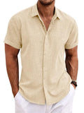 🌞Promotion 50% OFF💥Damien Classic Linen Summer Shirt 🔥Buy 2 Free shipping