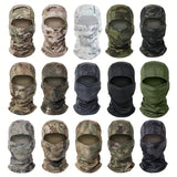 Camouflage Balaclava Cap for Outdoor Sports Hiking and Cycling Sun Protection and Moisture-Wicking Headwear