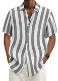 Men's Simple Everyday Striped Casual Shirt