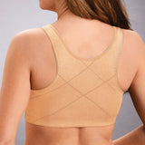 Front hooks, stretch-lace, super-lift, and posture correction ALL IN ONE BRA!