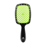 Hot_ New Hair comb Detangling TangledHair Brush Hollow Out MassageCombs Anti-static Hair Comb