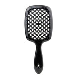 Hot_ New Hair comb Detangling TangledHair Brush Hollow Out MassageCombs Anti-static Hair Comb