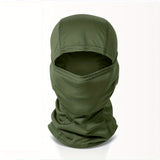 Camouflage Balaclava Cap for Outdoor Sports Hiking and Cycling Sun Protection and Moisture-Wicking Headwear