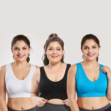 Plus Size Supporttive Smoothing Wireless Bra