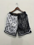 Men's Casual Paisley Graphic Loose Drawstring Waist Shorts With Pockets Loungewear Pajamas Bottom Shorts Workout Shorts For Summer