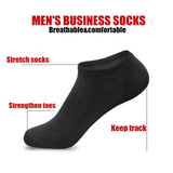 Men's Solid Color Breathable Comfortable Casual Socks