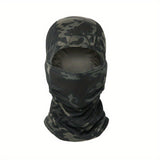 Camouflage Balaclava Cap for Outdoor Sports Hiking and Cycling Sun Protection and Moisture-Wicking Headwear