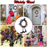 🎃Halloween Early Sale - Witch Wreath & Bewitched Broomstick Wreath