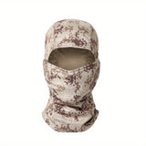 Camouflage Balaclava Cap for Outdoor Sports Hiking and Cycling Sun Protection and Moisture-Wicking Headwear