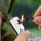 🔥LAST SALE 50% OFF🔥Outdoor Dual Plasma Arc Lighter, USB Rechargeable👉Buy 2 Get 1 Free🔥