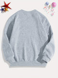 Silly Goose Pattern Print Sweatshirt For Kids Boys - Keep Your Little One Warm And Trendy!