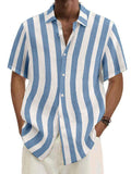 Men's Simple Everyday Striped Casual Shirt