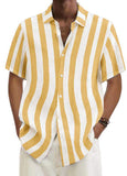 Men's Simple Everyday Striped Casual Shirt