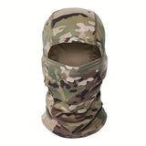 Camouflage Balaclava Cap for Outdoor Sports Hiking and Cycling Sun Protection and Moisture-Wicking Headwear