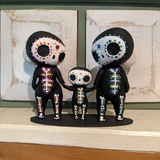 Sugar Skull Couple Figurine