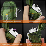 🔥LAST SALE 50% OFF🔥Outdoor Dual Plasma Arc Lighter, USB Rechargeable👉Buy 2 Get 1 Free🔥