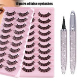 🎉🎉SAVE 50% OFF🔥2023 New Self-adhesive Eyeliner Eyelash Glue Pencil