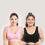 Plus Size Supporttive Smoothing Wireless Bra