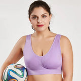 Plus Size Supporttive Smoothing Wireless Bra