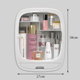 Back To College Fashion New Makeup Organizer Large Capacity Waterproof and Dustproof Bathroom Cosmetic Storage Box Desktop Beauty Storage Drawer