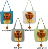 Cute Lion-Shaped Shoulder Bag Portable Pet Carrying Chest Bag for Small Dogs and Cats Pet SuppliesCute Lion-Shaped Shoulder Bag Portable Pet Carrying Chest Bag for Small Dogs and Cats Pet Supplies