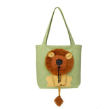 Cute Lion-Shaped Shoulder Bag Portable Pet Carrying Chest Bag for Small Dogs and Cats Pet SuppliesCute Lion-Shaped Shoulder Bag Portable Pet Carrying Chest Bag for Small Dogs and Cats Pet Supplies