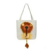 Cute Lion-Shaped Shoulder Bag Portable Pet Carrying Chest Bag for Small Dogs and Cats Pet SuppliesCute Lion-Shaped Shoulder Bag Portable Pet Carrying Chest Bag for Small Dogs and Cats Pet Supplies