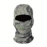 Camouflage Balaclava Cap for Outdoor Sports Hiking and Cycling Sun Protection and Moisture-Wicking Headwear