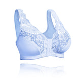 Front hooks, stretch-lace, super-lift, and posture correction ALL IN ONE BRA!