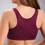 Front hooks, stretch-lace, super-lift, and posture correction ALL IN ONE BRA!