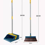 🔥Last day promotion 30% OFF🔥Broom and Windproof Dustpan with Adjustable Handle