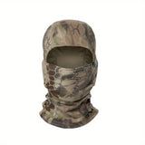 Camouflage Balaclava Cap for Outdoor Sports Hiking and Cycling Sun Protection and Moisture-Wicking Headwear