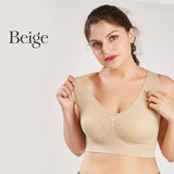 Plus Size Supporttive Smoothing Wireless Bra