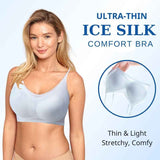 🔥LAST DAY 40% OFF--Summer Seamless Ultra-Thin Plus Size Ice Silk Comfort Bra✨Buy 3 Free shipping