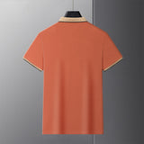 Men's breathable business polo shirt